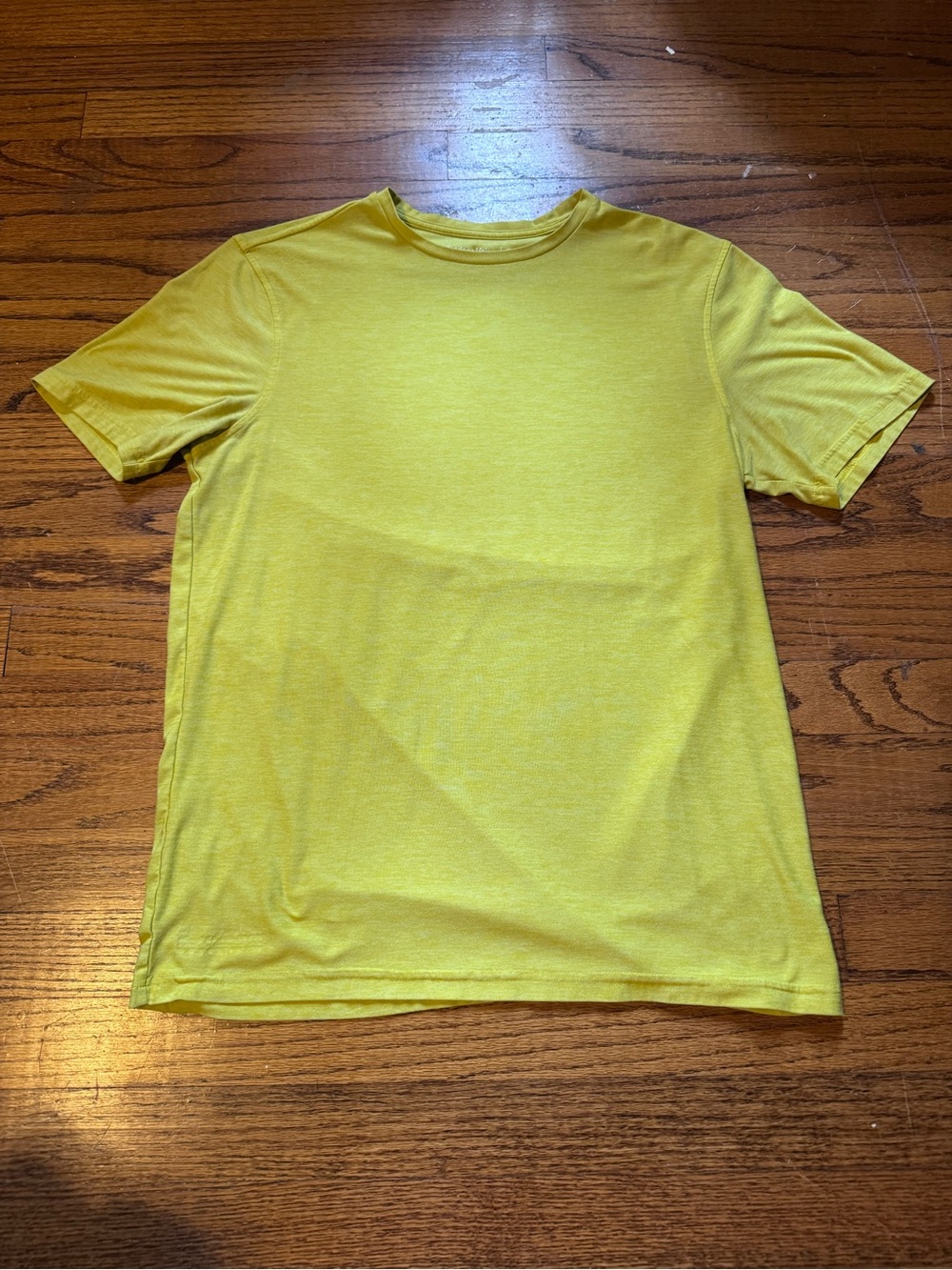 Outdoor Voices Yellow Short Sleeve Cloudknit Tee